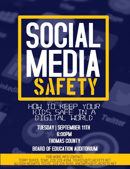 Social Media Safety Flyer