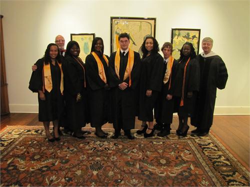 Bishop Hall Fall Graduation 
