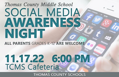 Social Media Awareness Night 11/17/22