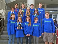 Thomas County Central High School Science Olympiad participants.