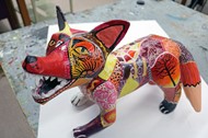  TCCHS junior Sheila Escareno said her winning fox creation, “Fall Fox,” is “the best project” she’s ever done.
