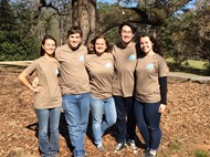 TCCHS Envirothon team members (left to right) Alysa Yates, James Gay, Hailey Ferrel, Bret Hendricks and C’lee Kornegay have qualified for state competition later this month.