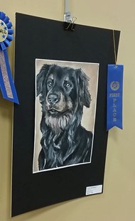 Katie Weaver won first place in her category with this entry
