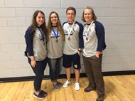 Thomas County Central High School Science Olympiad members who medaled in region competition