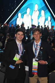 Jonathan Strickland and Zach Goff placed in the top 10 in their events at this summer’s 2019 FBLA National Leadership Conference and Competition