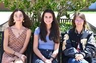 Sofia Jimenez, Savannah Taylor and Tessa Thomas spent part of their summer at the Georgia Governor’s Honors Program