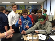 8th Grade Science Students Explore AP Chemistry