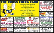 Cross Creek Cards Sales Begin!