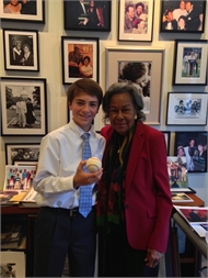 Student Interviews Jackie Robinson's Wife