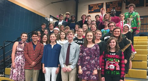 Thomas County Central High School has 42 student musicians named to Georgia Music Educator Association District 2 Honor Band