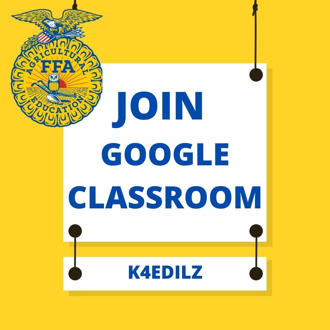Join FFA's Google Classroom!