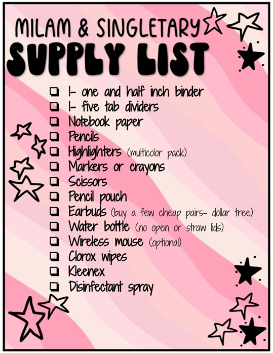 23-24 Supply List