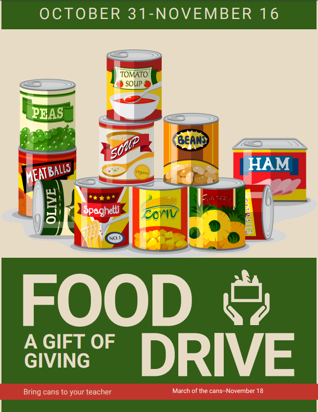 Canned Food Drive