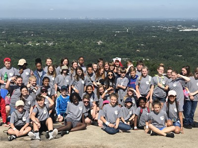 Sixth graders Stone Mountain