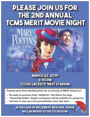 MERIT Movie Night Flyer